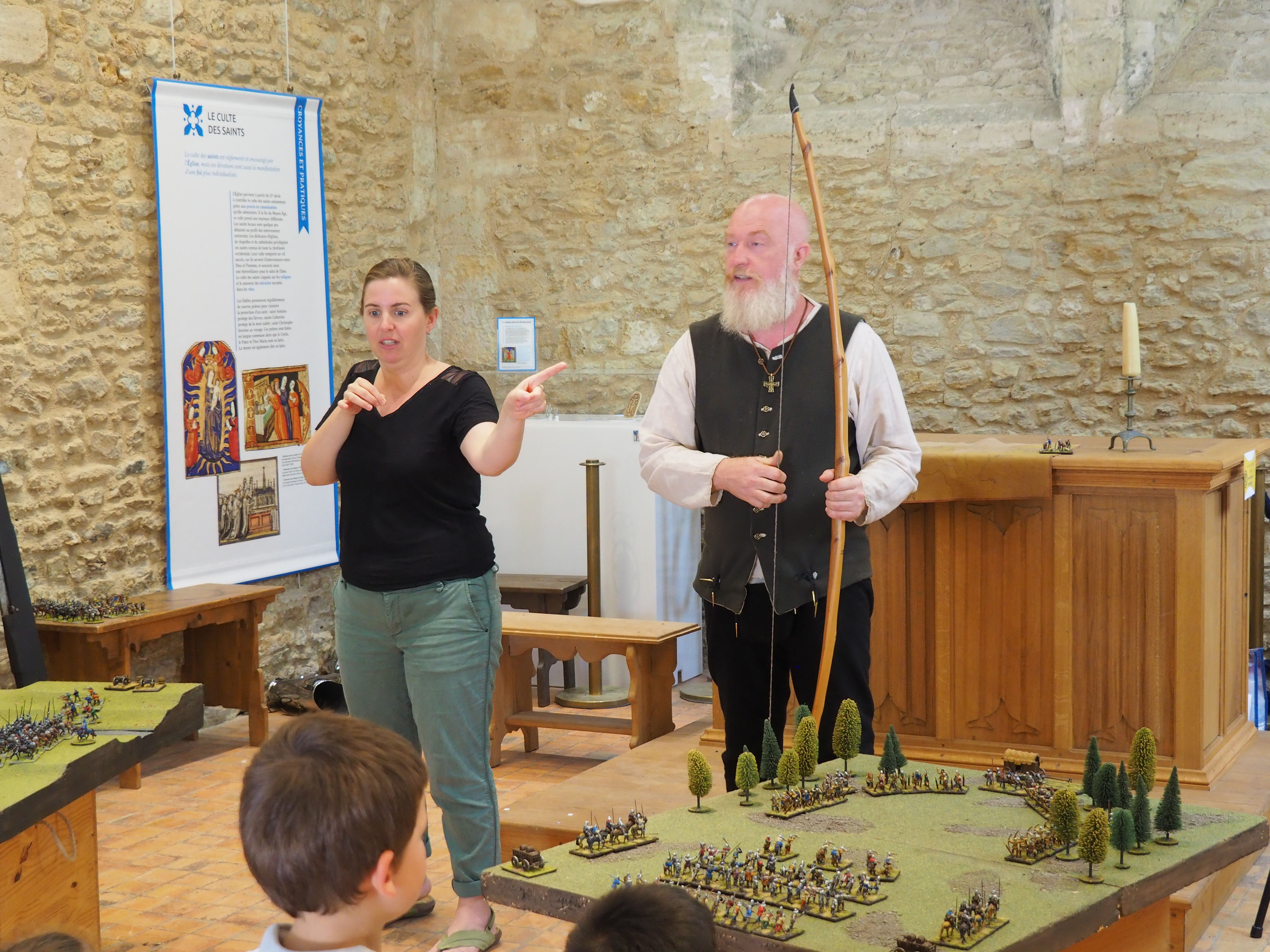 bataille lsf2-Crevecoeur 2023 Chateaude Crevecur